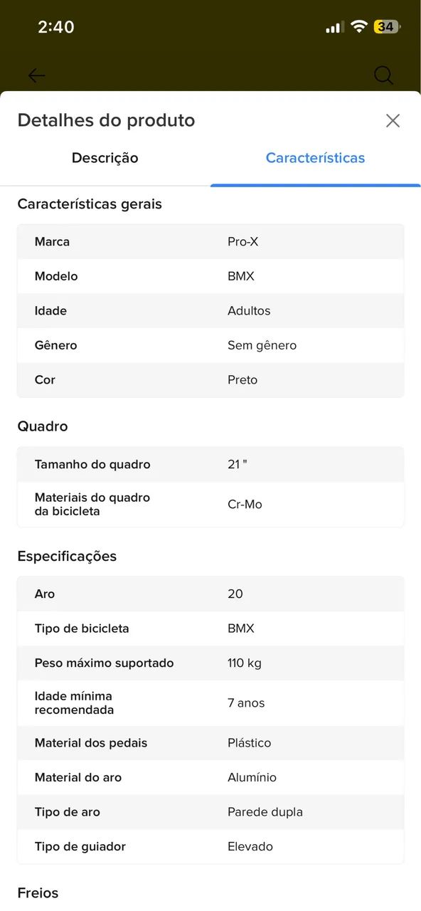 Bike bmx pro X  - Foto 4