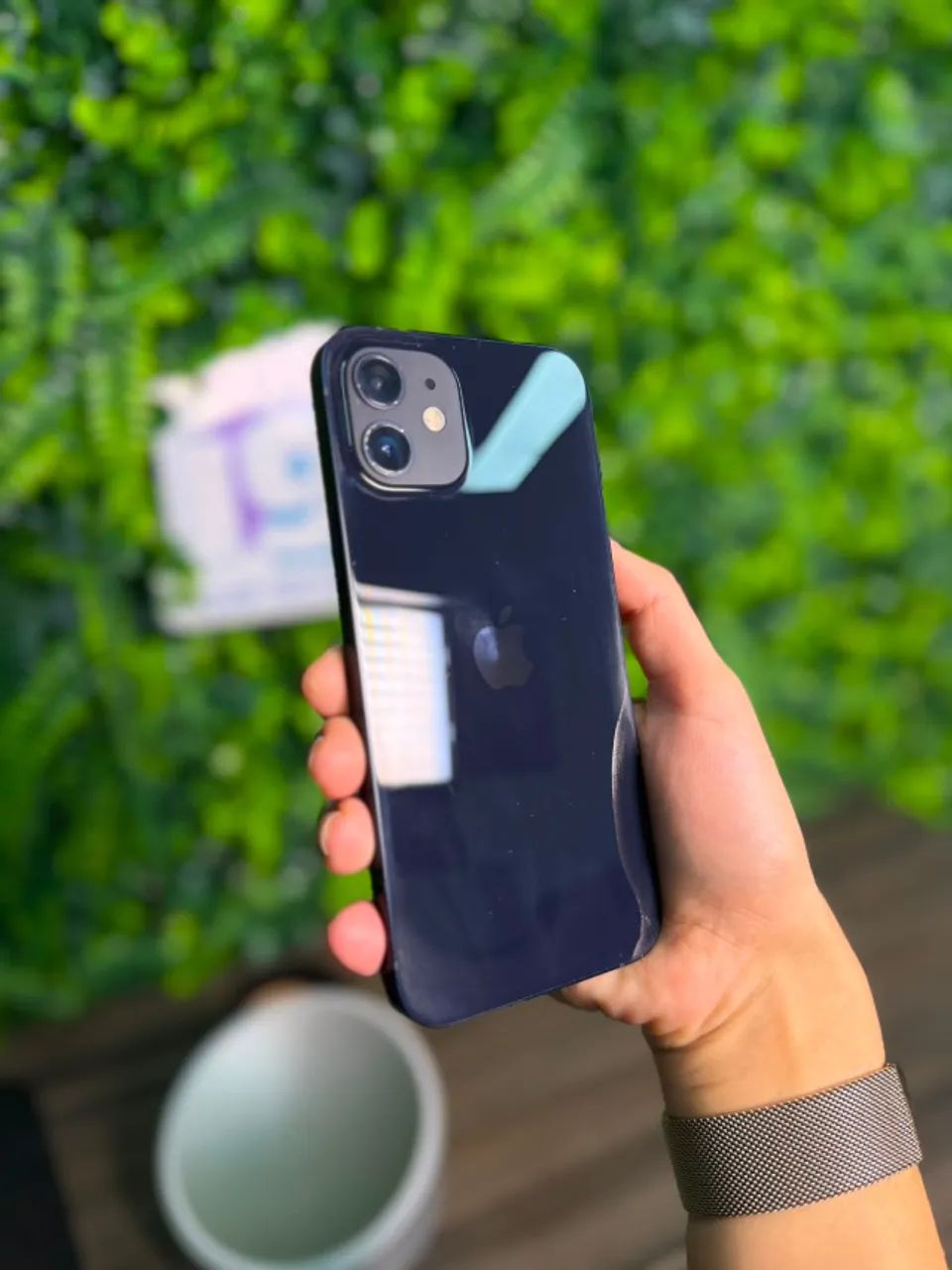 IPhone 12 64GB Cor azul 85% saúde da bateria - Celulares e