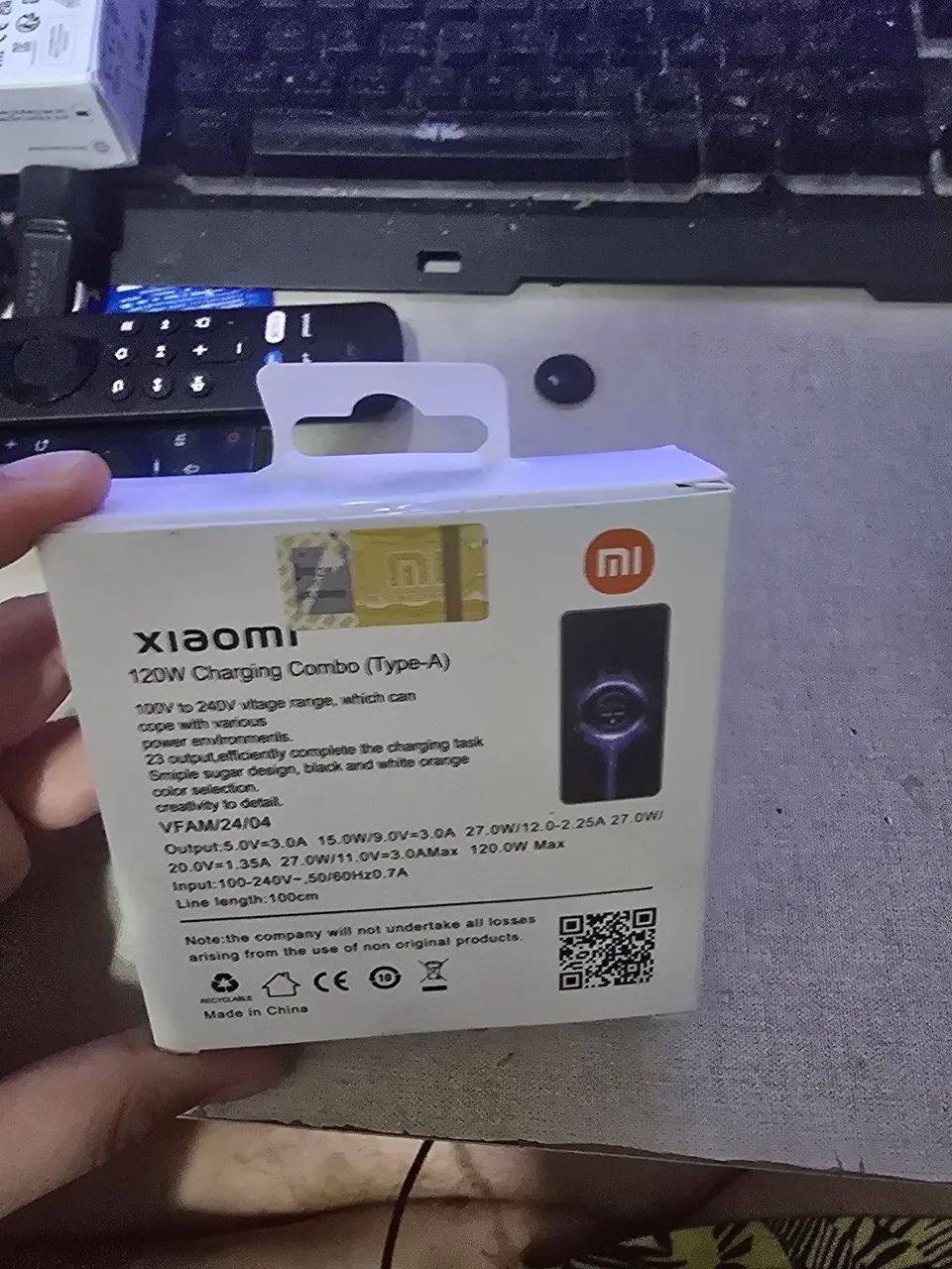 Carregador xiaomi 120w Original - Foto 2