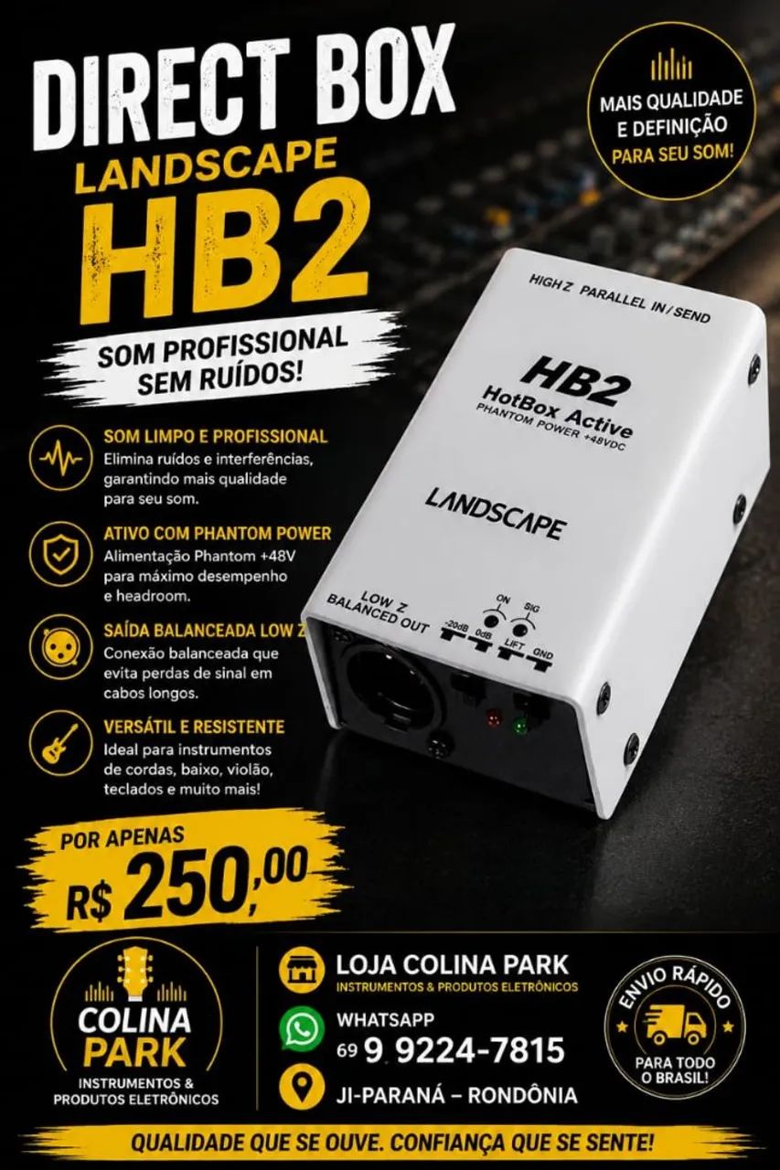 Pedal Direct box Landscape 