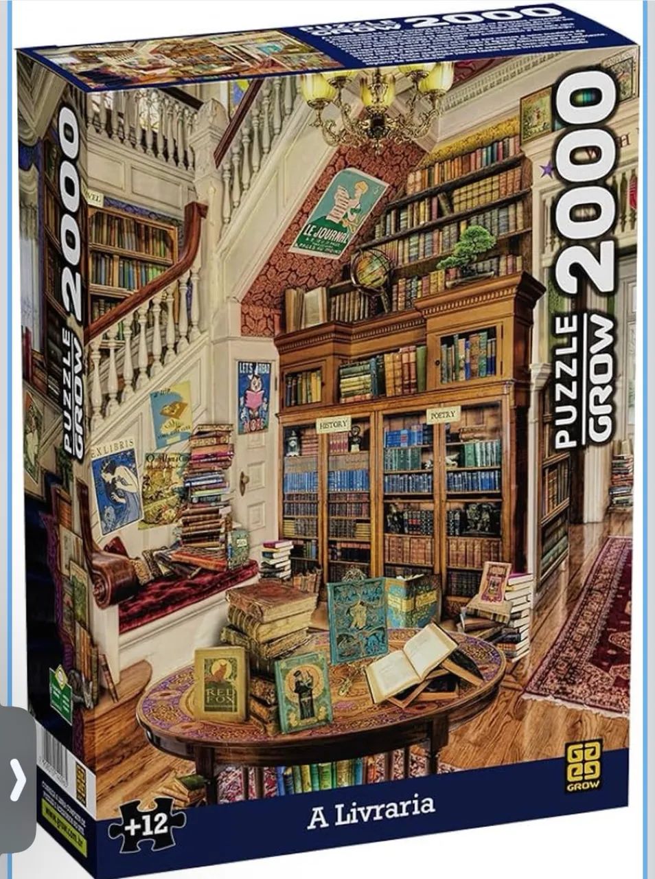 Quebra cabeça 2000 peças - GROW - Foto 2