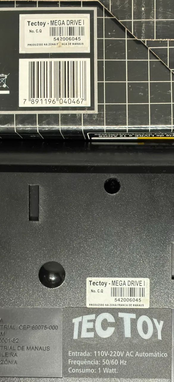 MegaDrive TecToy 2017 em excelente estado de conservação  ENVIO SOMENTE POR CORREIOS - Foto 6