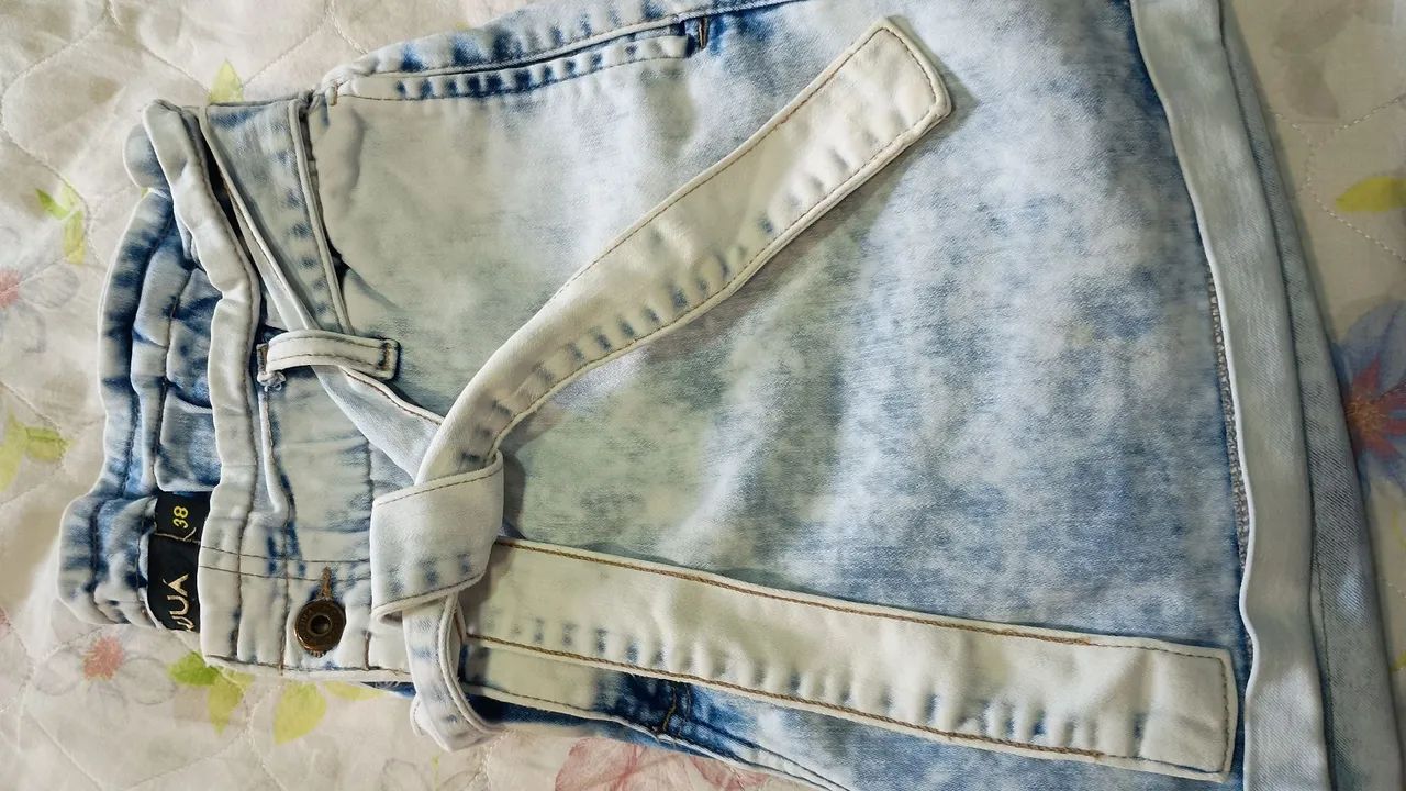 Bermuda jeans Tam 38 - Foto 3