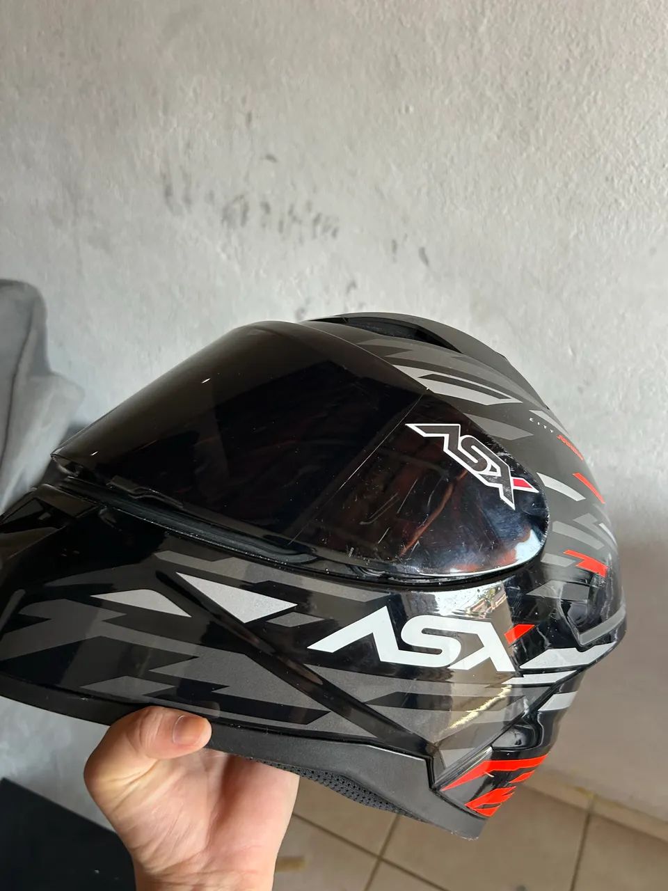 Capacete ASX para venda TAM:57/58 - Foto 4