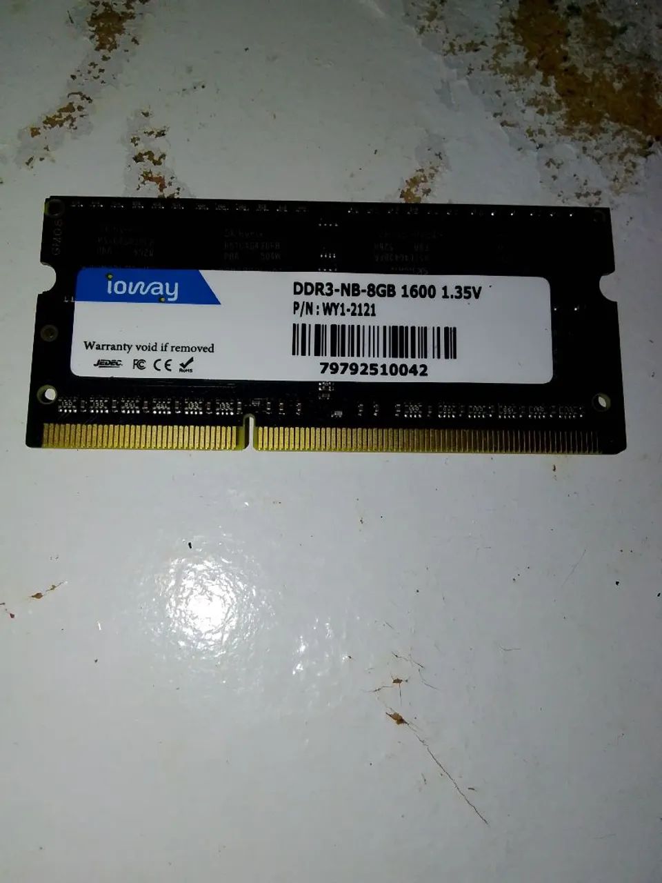 Ram DDR3L (para notebook) 8gb