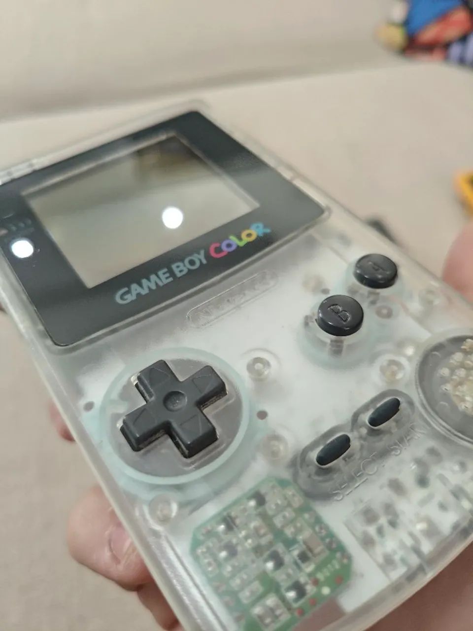 Game boy color atômic clear  - Foto 5
