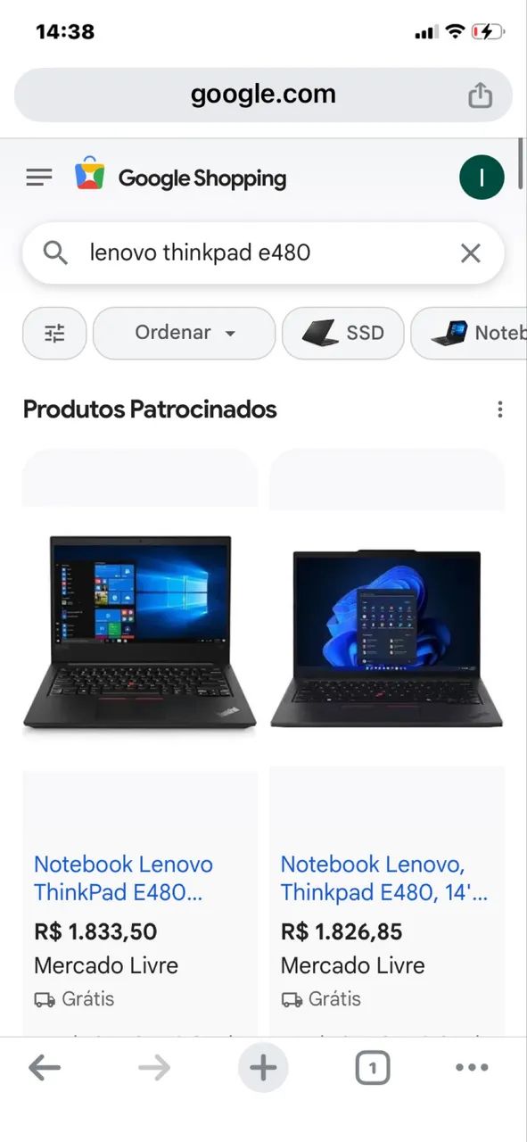 Notebook Thinkpad E480 - Foto 2