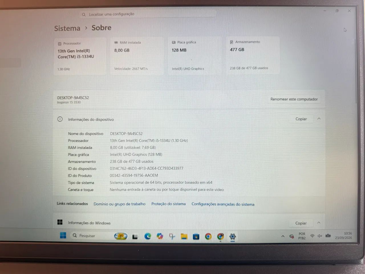 Notbook Dell  - Foto 2