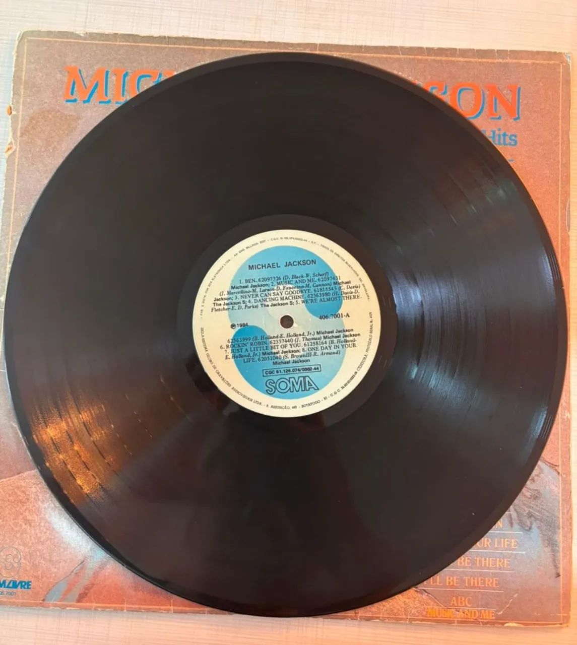 Disco de Vinil/LP - Michael Jackson "16 Original Greatest Hits 1984 - Foto 3
