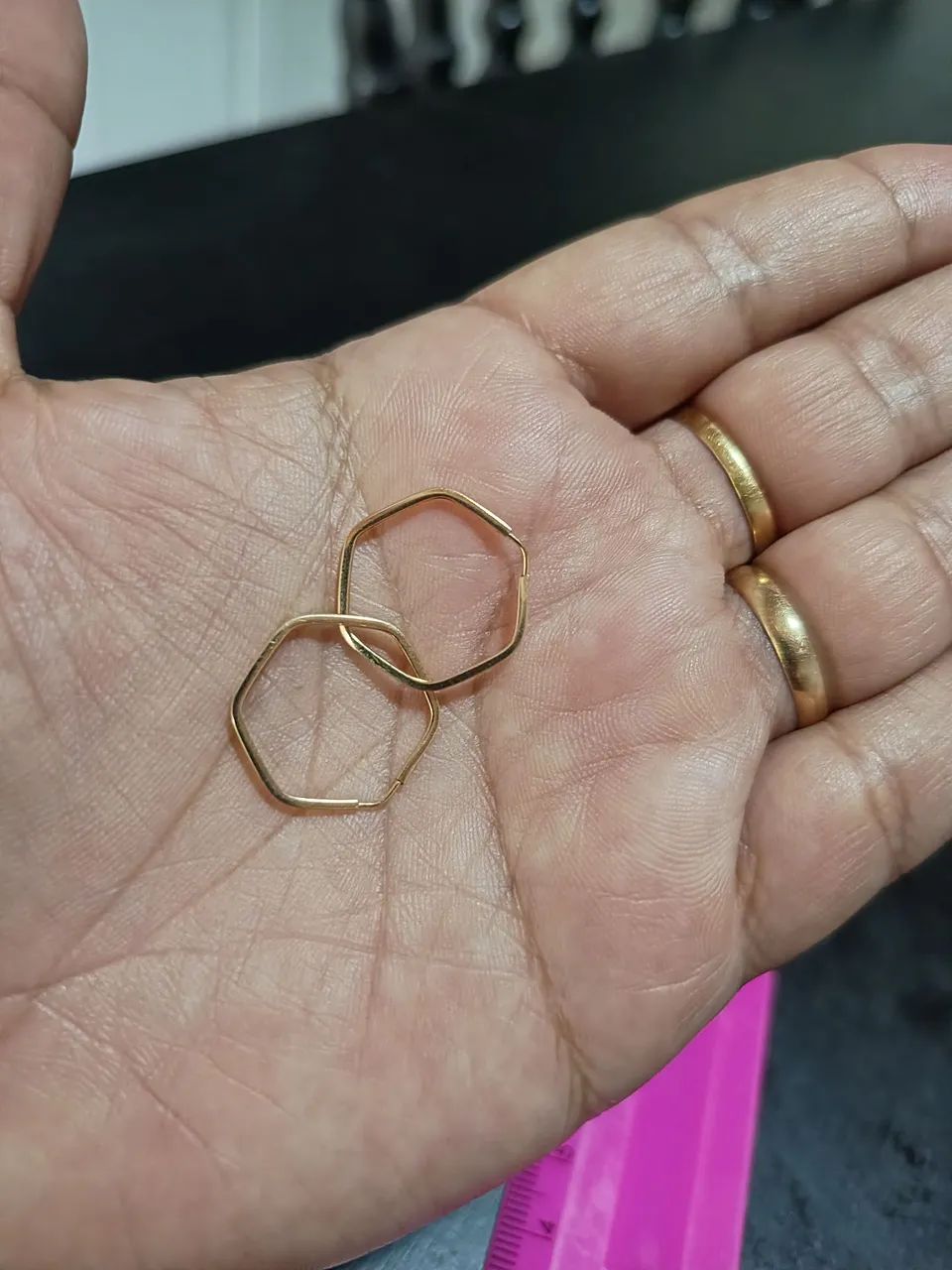 Brinco de ouro feminino 18k - Foto 2