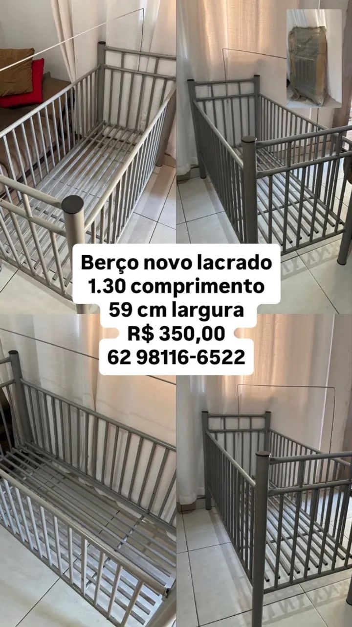 Berço Resitente Novo e lacrado