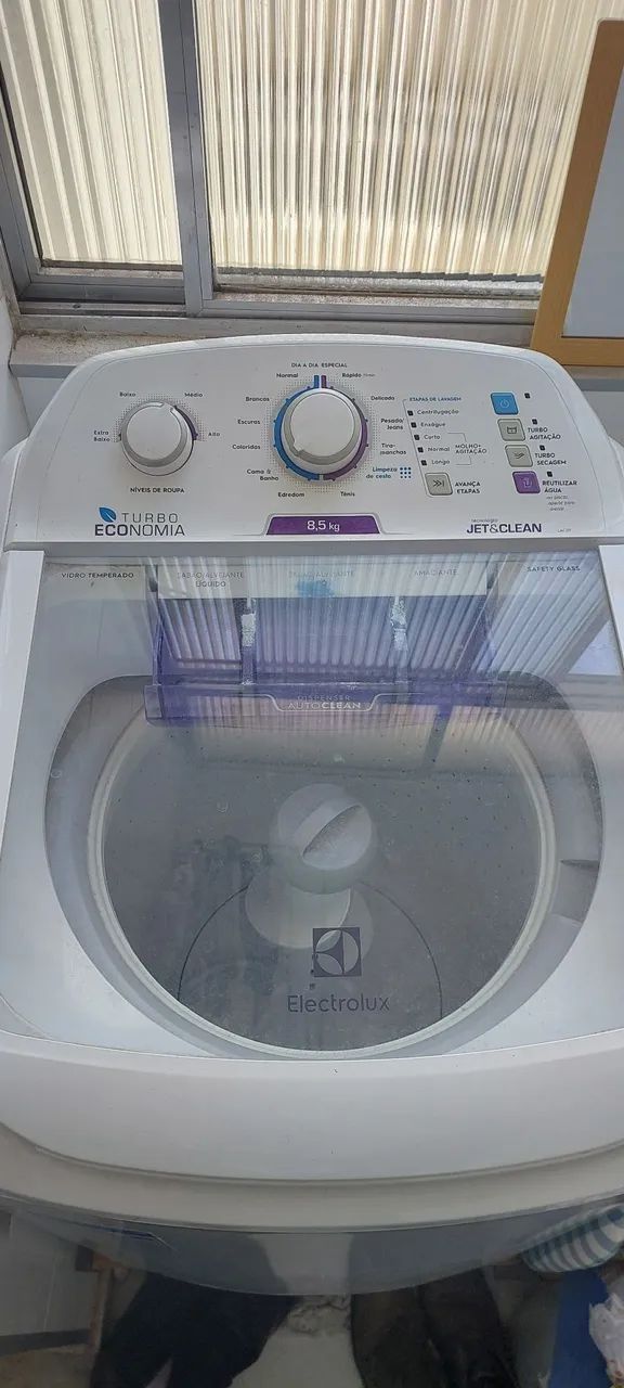 Máquina de lavar Electrolux 8,5kg Turbo Economia jet&clean e filtro (LAC09) 127V - Foto 2