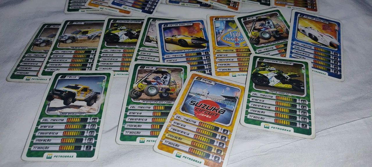 Lote 25 Cartas speed Racer  - Foto 2