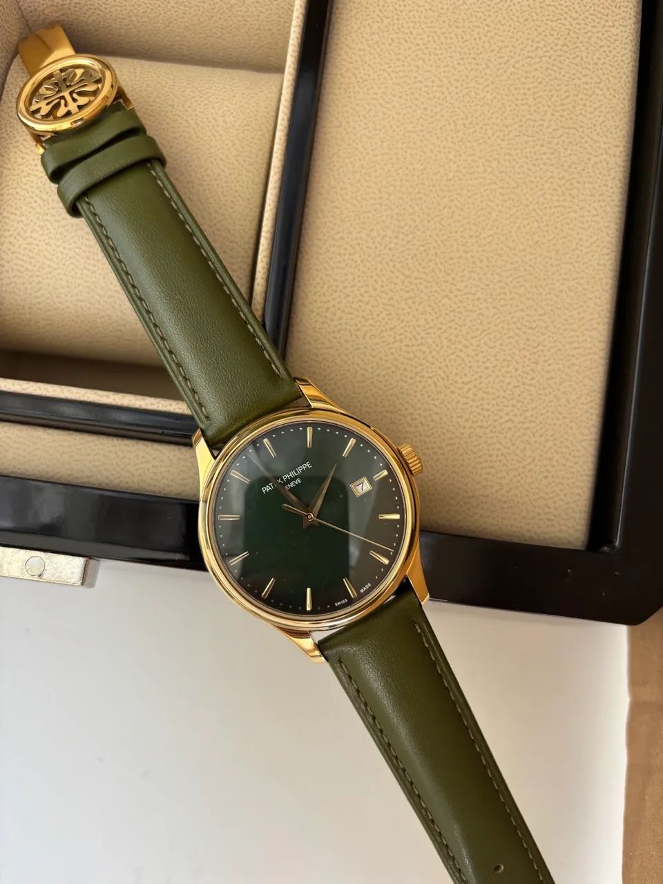 Relógio Patek Philippe Calatrava Automático  - Foto 4