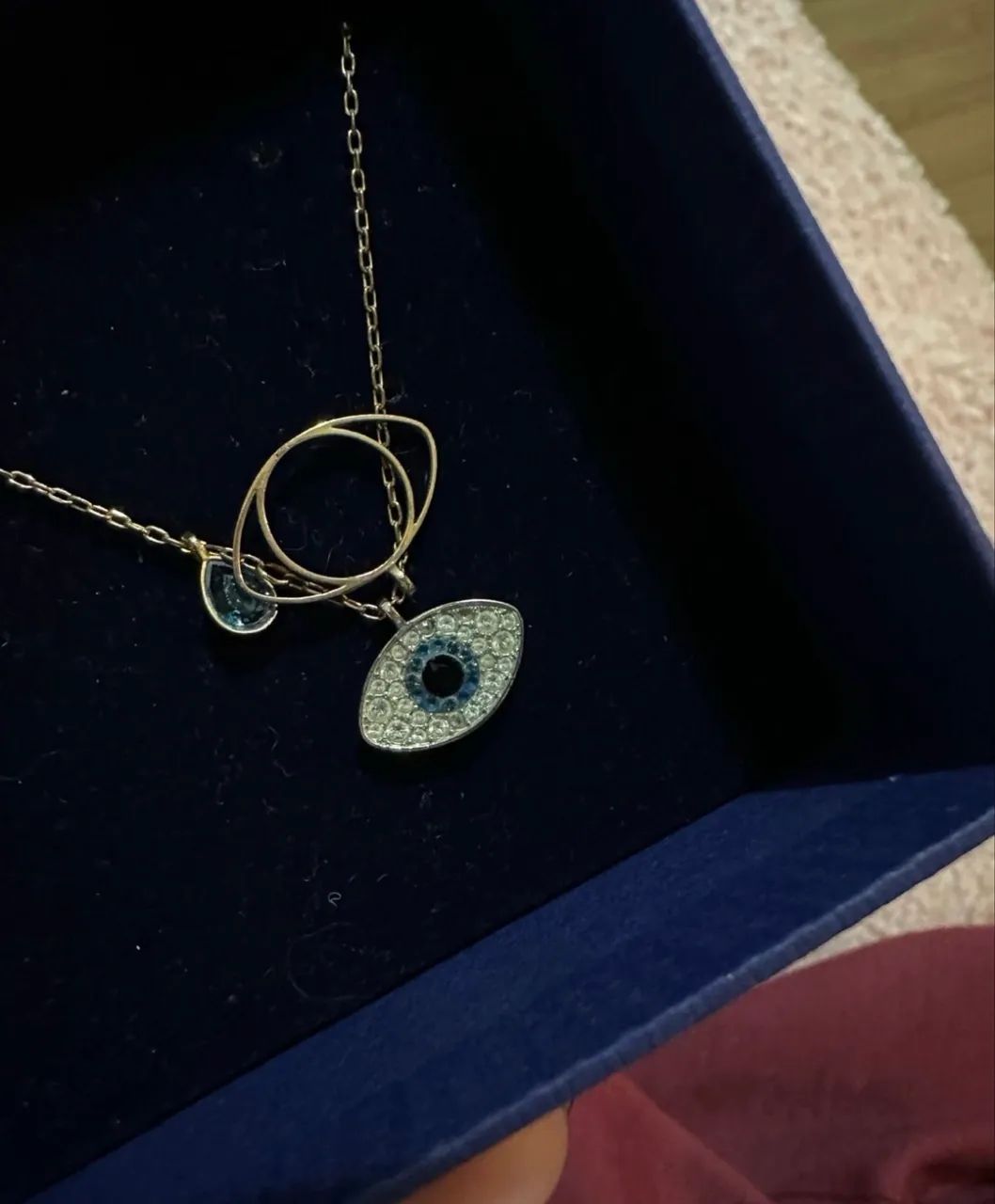 Colar olho grego Swarovski  - Foto 2