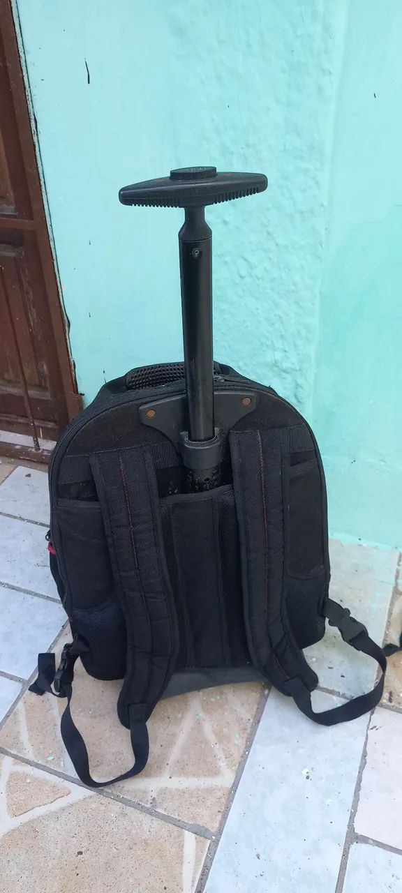 Mochila com Rodinha HP compartimento para NOTEBOOK  - Foto 3