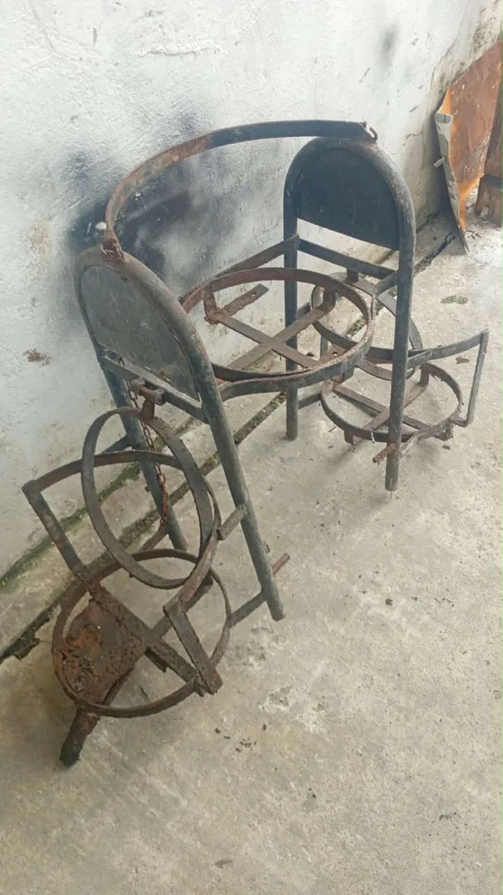 Cangalha de gás e água 
