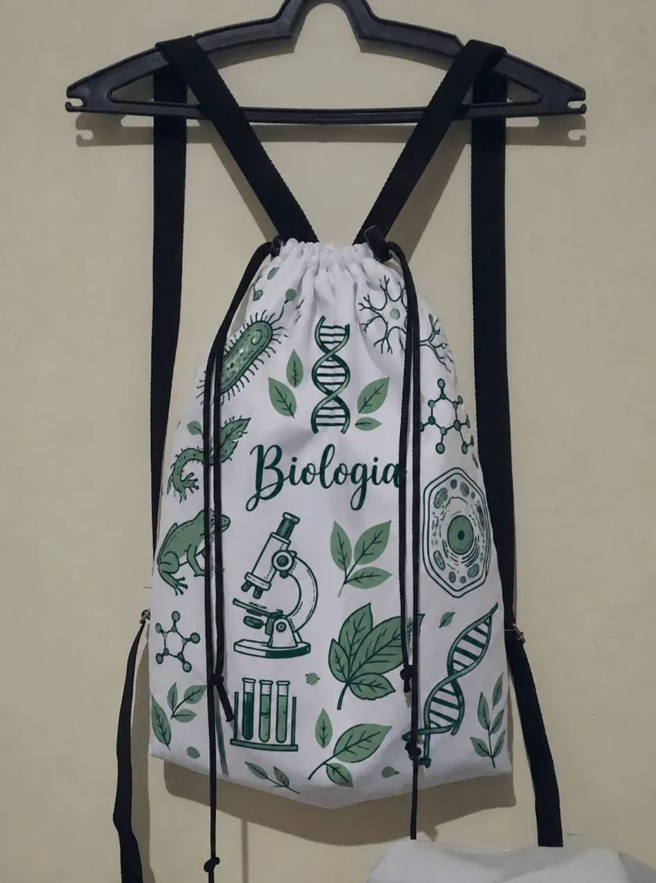 Mochila saco pra personalizar com sua ideia. - Foto 2