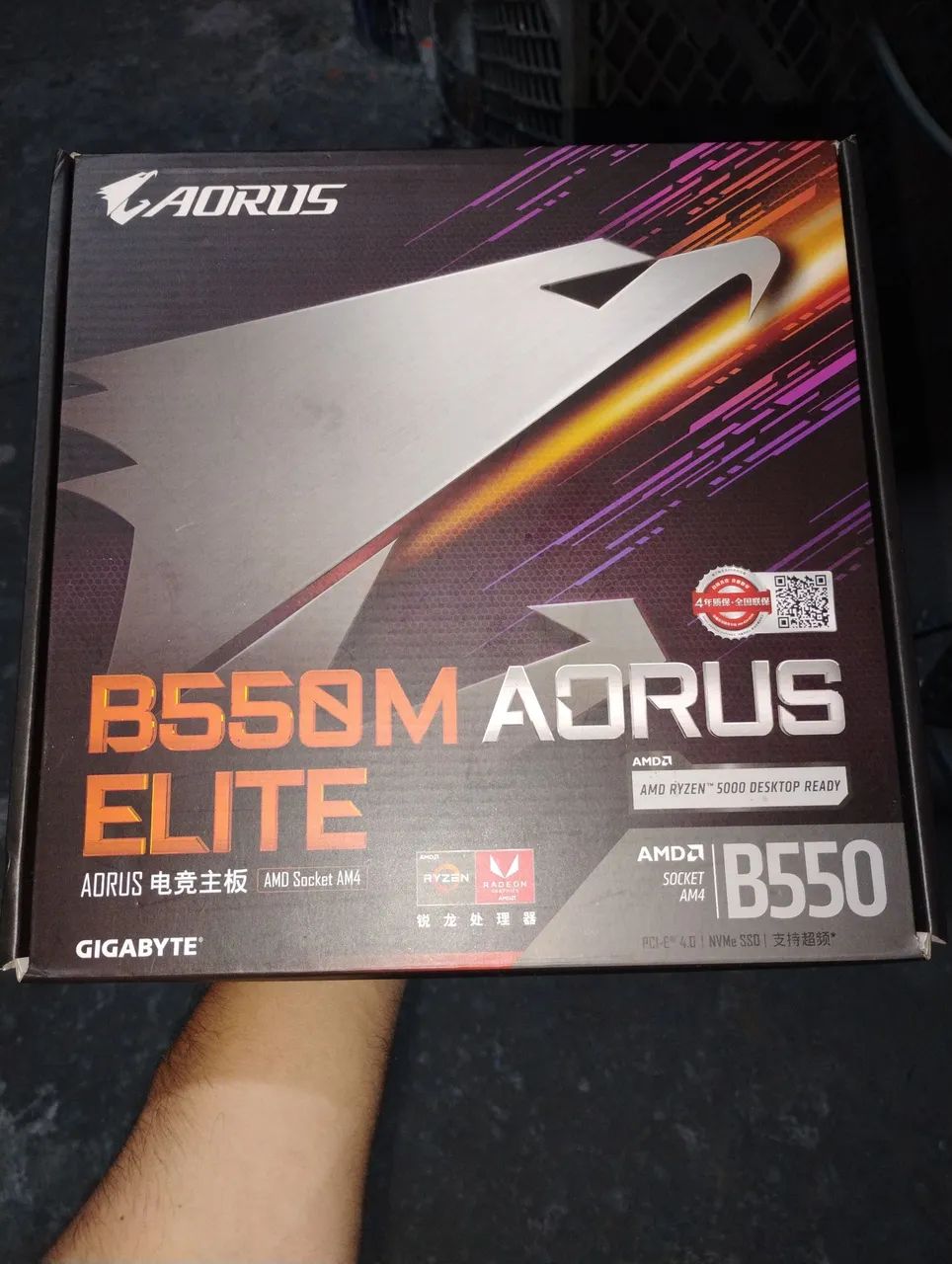 Placa mãe b550m ouros elite - Foto 5