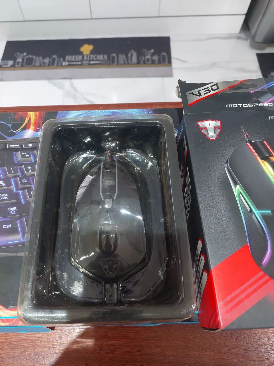 Teclado e mouse game 