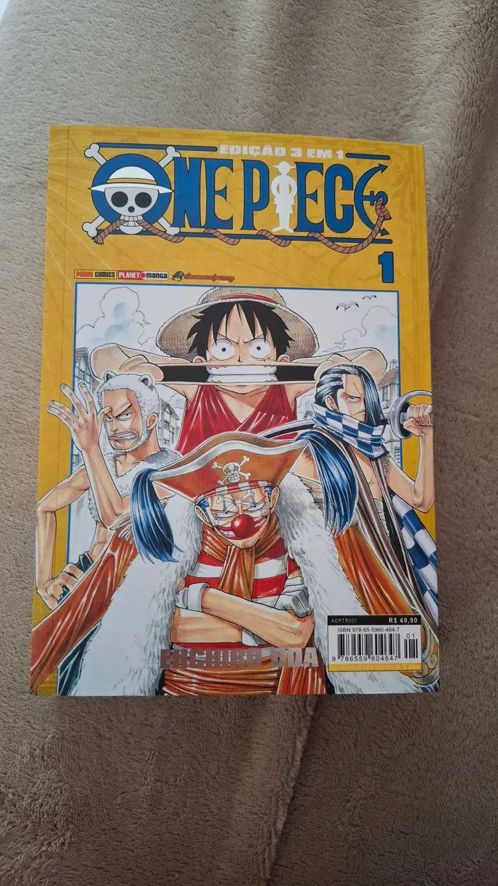 One Piece 3 em 1 Volume 1