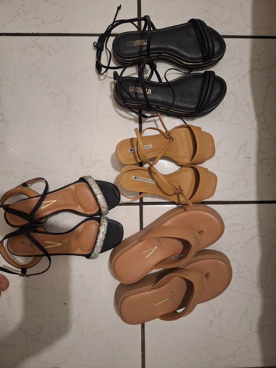 Sapatos número 35