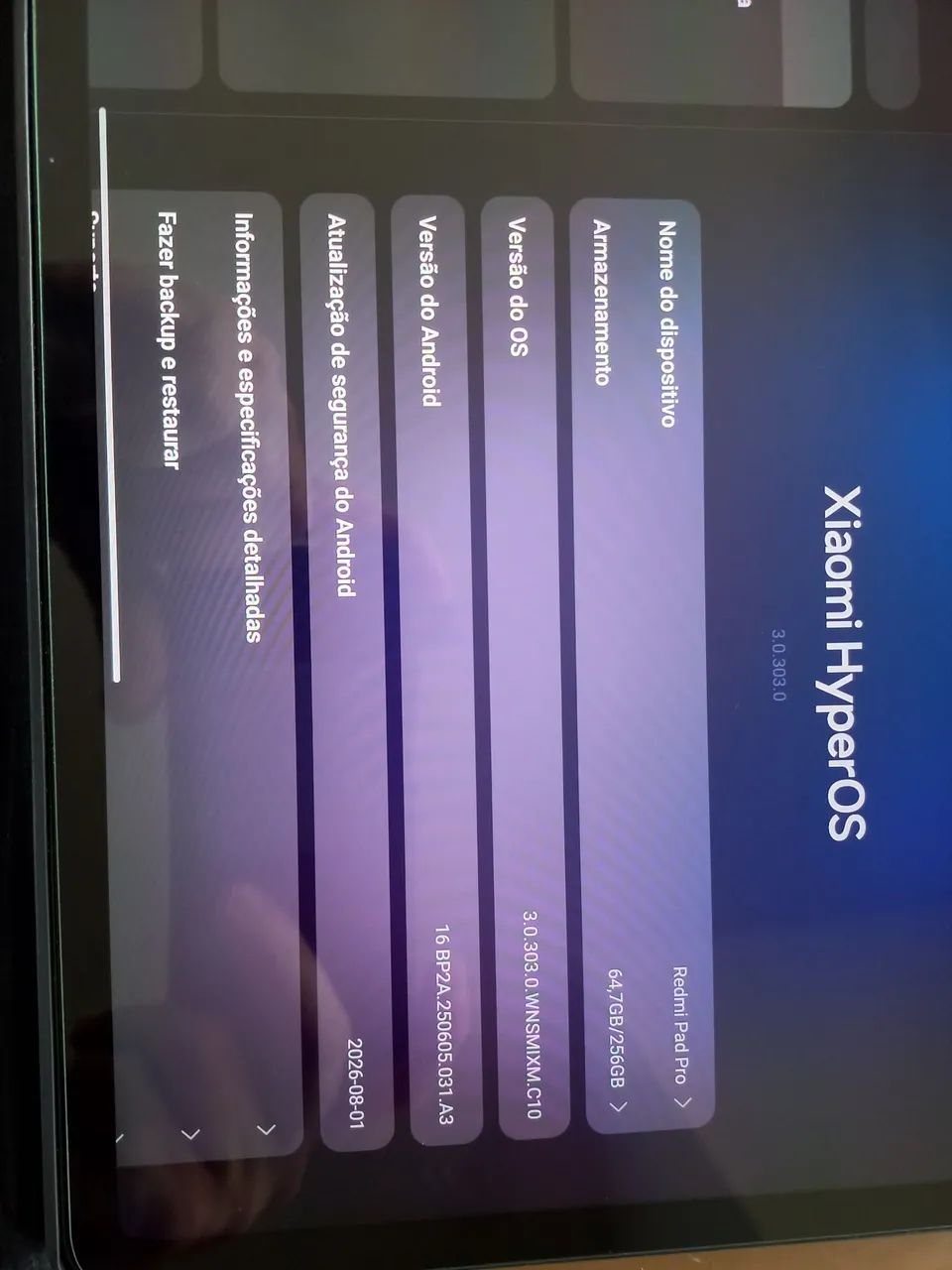 VENDE-SE REDMI PAD PRO 256gb 8ran SNAPDRAGON  - Foto 2
