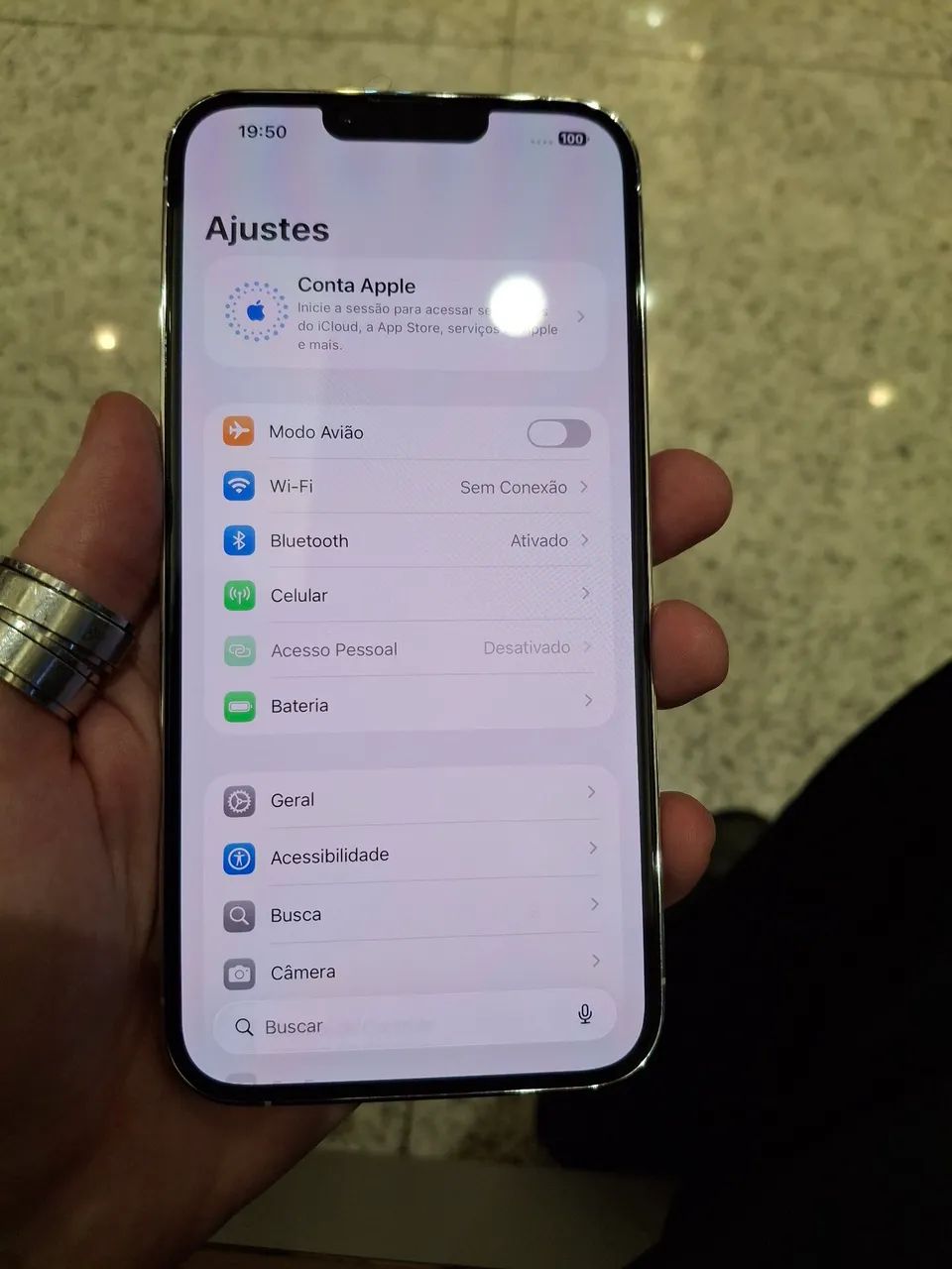 Iphone 13 Pro Max 128gb Prateado PARCELO até 15x no CRÉDITO - Foto 4