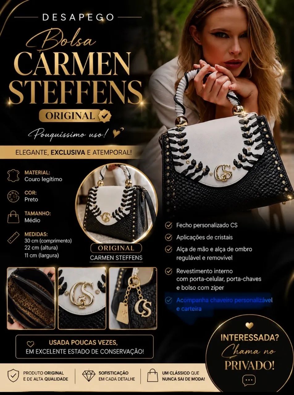 Bolsa da carmen steffens