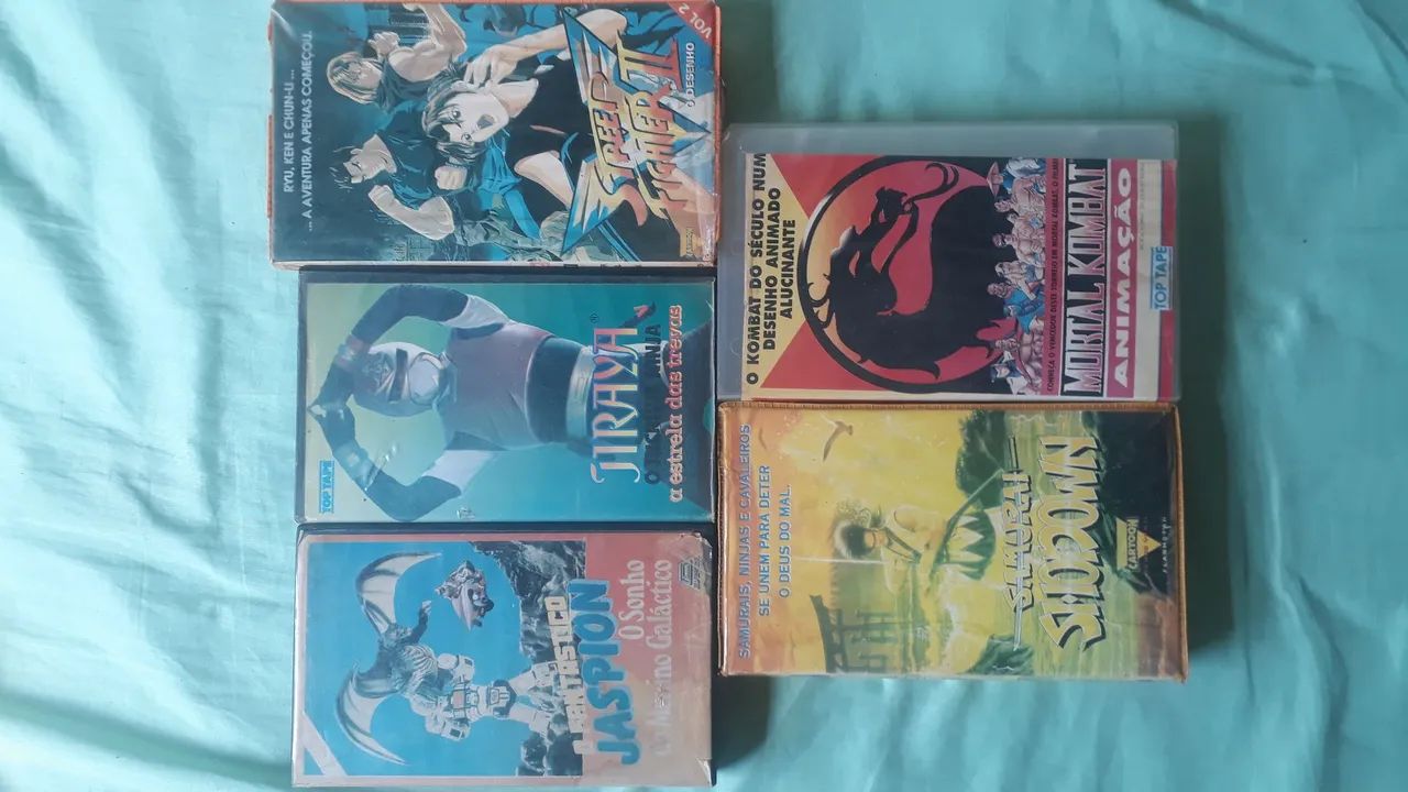 Lote com 5 VHS Originais (Leia a Descrição) - Foto 2