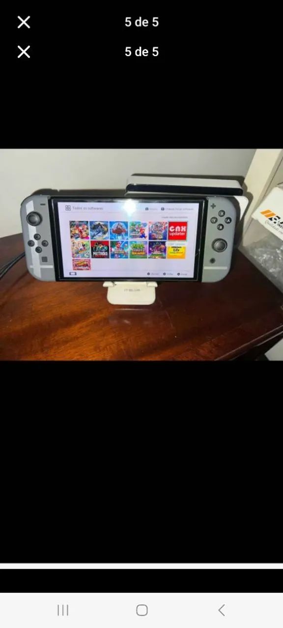 Nintendo switch oled d.es.b.l.o.q.u.e.a.d.o - Foto 3