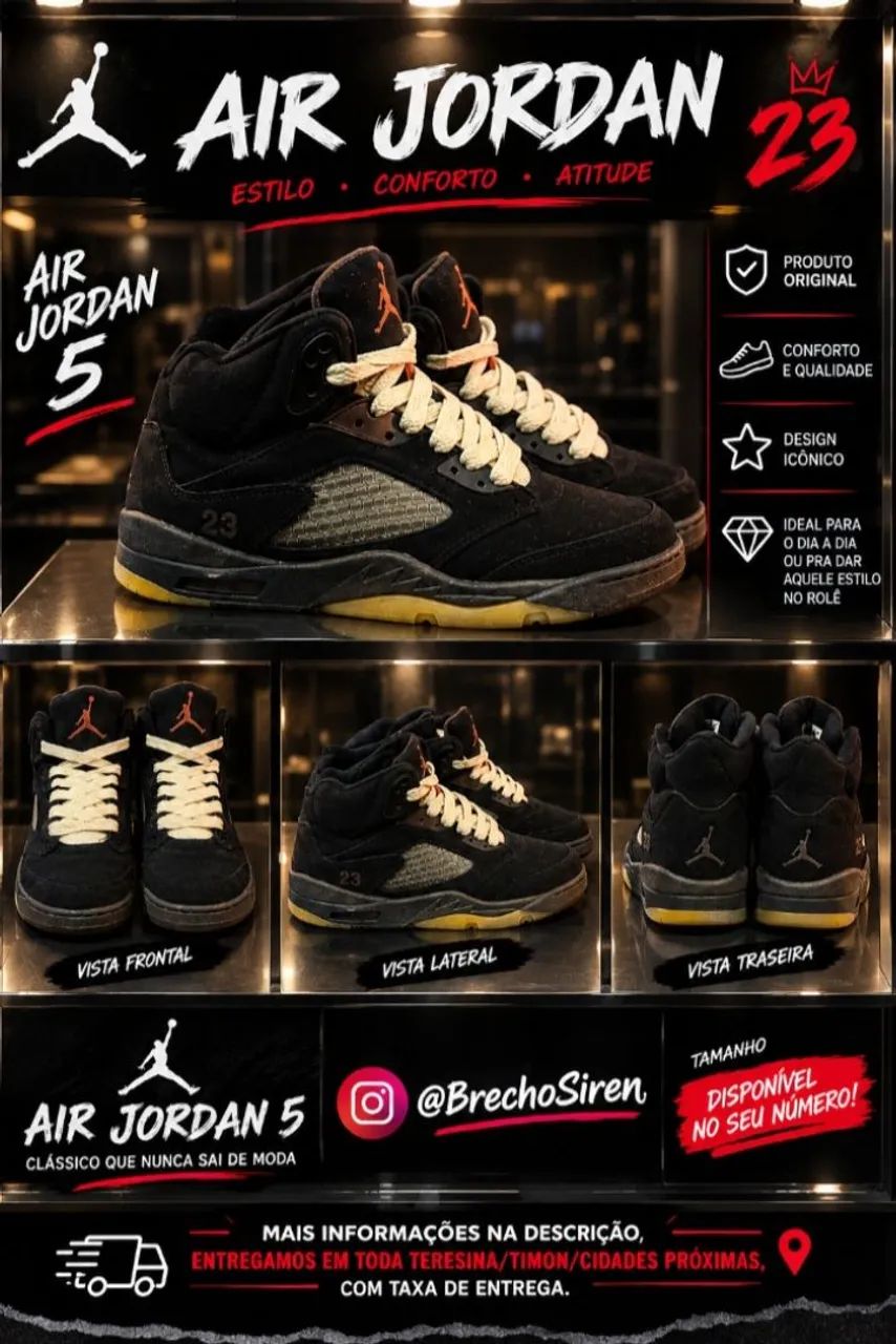 AIR JORDAN 5 ORIGINAL 