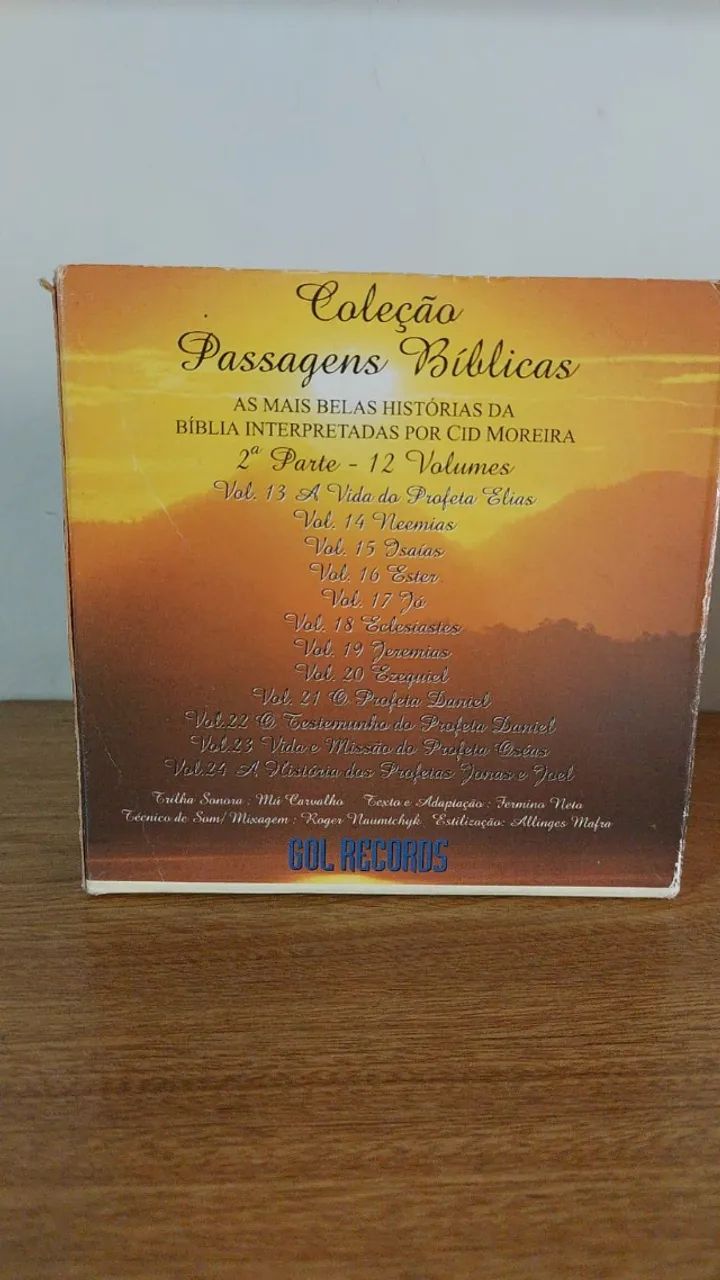 cd's coleção passagens bíblicas - narração cid moreira - Foto 2