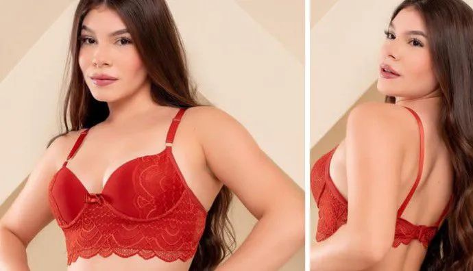Kit 10 Sutiã Renda Luxo - Com Aro e Bojo Revenda - Foto 3