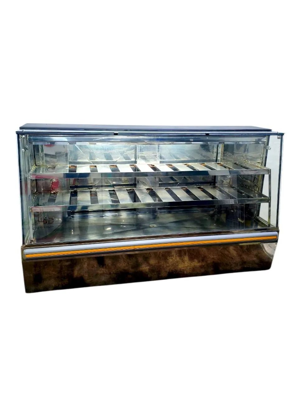 Balcão Expositor Gelado Inox - Bebidas 