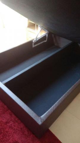 Box baú casal 138x188 com divisória interna somente 550,00