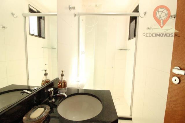 Apartamento com 2 dormitórios à venda, 65 m² por R$ 350.000 - Jatiúca - Maceió/AL - Foto 16