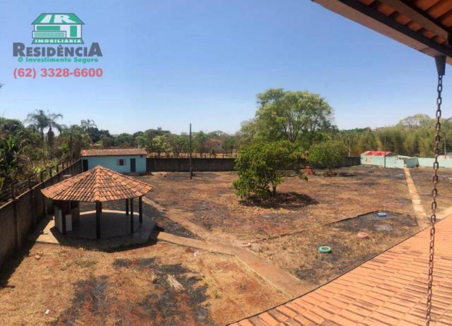 Chácara com 2 dormitórios para alugar, 4000 m² por R$ 2.500/mês - Chácaras Americanas - An - Foto 3