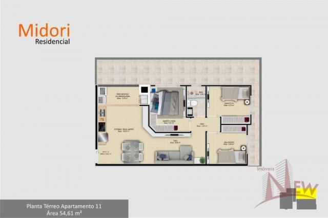 Apartamento 03 quartos no Parque da Fonte, São José dos Pinhais - Foto 13