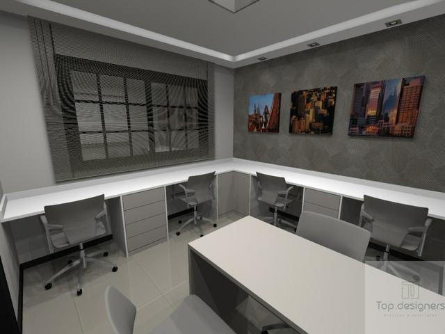 Sala Comercial Mobiliada - Foto 2