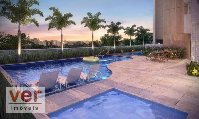 Apartamento com 3 dormitórios à venda, 111 m² por R$ 1.046.259 - Fátima - Fortaleza/CE - Foto 6