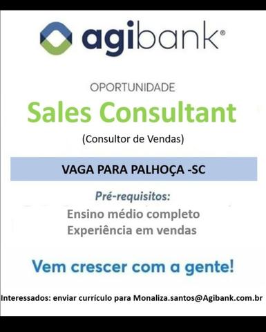 Vagas Enviar currículo e-mail q esta no anúncio. Monaliza.santos@agibank.com.br
