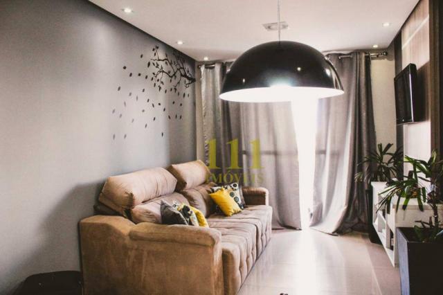Apartamento com 2 dormitórios à venda, 60 m² por R$ 290.000 - Parque Industrial - São José