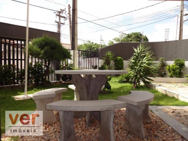 Apartamento com 3 dormitórios para alugar, 74 m² por R$ 800,00/mês - Messejana - Fortaleza - Foto 3