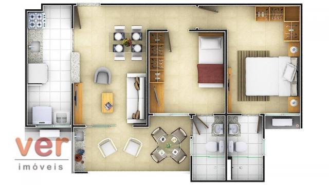 Apartamento à venda, 52 m² por R$ 179.000,00 - Lagoa Redonda - Fortaleza/CE - Foto 8