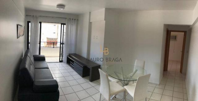 Apartamento com 3 dormitórios à venda, 76 m² por R$ 340.000 - Jatiúca - Maceió/AL - Foto 3
