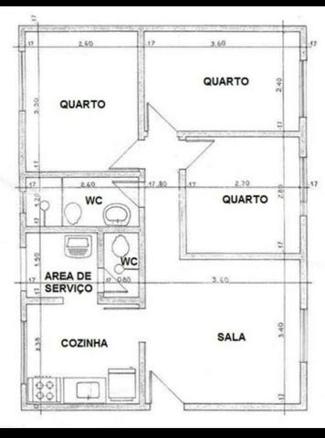 Apartamento 3 quartos, terceiro andar - Foto 15