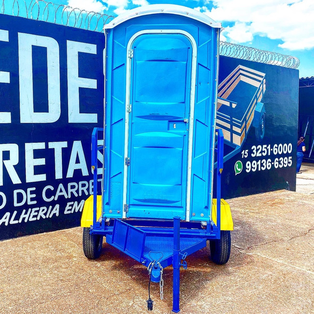 Carreta para banheiro químico!! Promoção! - Foto 2