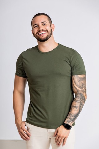 Camisa Gola Careca Básica  - Foto 2