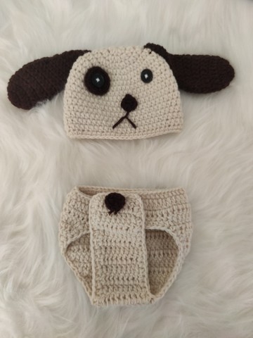 Conjunto fotografia newborn cachorrinho  - Foto 2